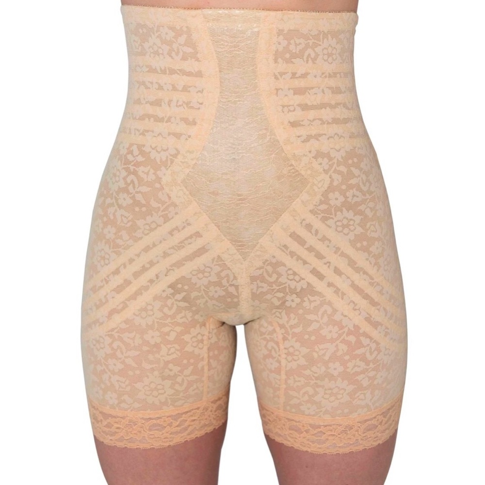 RAGO Style 6207 | High Waist Leg Shaper Extra Firm Shaping. Beige. Size L/30 NWT